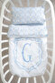 Mother's Side Duvet Cover Set (60X100) - Noble Series - Blue - Letter g - 2