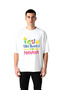 Fiesta Spirit Live Printed Men's Oversize T-Shirt