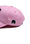 Replaceable Patch Hat with Letter E Patch Detail |   Meshless Flat Trucker Cap Baseball Hat - 2