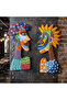 Abstract Dual Masks - 2