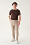 Men's Regular Fit Regular Fit Cotton Fabric Trousers - 3