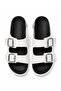 Farilya Women's Double Buckle Light Sole Comfortable Daily Summer Sports Slippers - 5
