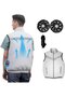 Cooling vest with 2 fans L.