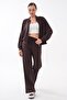 Women's Bomber Jacket and Green Trousers Tracksuit Set 265178 - - 3