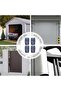 4PCS 433MHz for Garage Door Remote | Universal garage door opener remote, compatible with mitto 2 gate opener, 2-channel key fob with key ring - 6