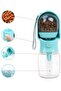 Blue portable travel mug for pets, leak-proof water bottle - 4