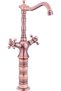Koç Tombul Se Swan Bowl Faucet Copper High Type Washbasin Faucet Retro Ottoman Faucet - 2