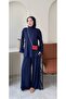 Women's Viscose Fabric Pocketed Trousers Set -0625