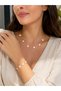 Four-Leaf Clover Bijoux Steel Necklace & Bracelet Set (Stainless) - 2