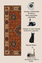 Sdt Traditional Patterned Modern Woven Base Decorative Carpet Sdtamor5048 - 5