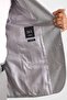 Gray Regular Mono Collar Side Pocket 6 Drop Suit - 6