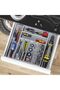 Silverware Organizer Utensil Drawer Organizer - Bamboo Cutlery Organizer Kitchen Drawer Organizer fo - 5