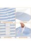 2 Pack Laundry Hamper Large Collapsible Laundry Baskets, Freestanding Waterproof Clothes Ham - 6
