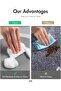 U-Shaped Toilet Bath Mat Sets 3 Piece, Non Slip, Extra Absorbent, Bathroom Rugs and Mats Sets - 3