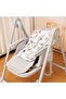 Multi-Function Baby High Chair for Feeding and Dining with Adjustable Recline, Removable Tray, Comfortable Seat Cushion, Anti-Slip Lockable Wheels, Large Under-Seat Storage Basket, Foldab - 5