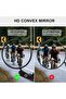 2 round adjustable bike mirrors. - 2