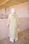 Olive Elastic Sleeve Zipper Cap - 4