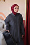 Anthracite Shirt Collar Tunic Pants Suit - 4