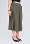 Women's Wide-Leg Skirt-Look Bermuda Shorts - 2