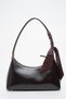 Women's Shoulder Bag Patent Leather Brown Sly480 - 2