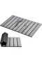 AWW Foldable Stone Bath Mat, Diatomaceous, 23.6"x15.5", Grey | Quick-dry surface, super absorbent, e