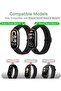 سوار مرن لـ Xiaomi Mi Band 8/9/10، حزام قابل للتمدد، قابل للتعديل، حزام نايلون قابل للتنفس - 6