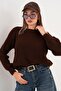 Women's Half Turtleneck Sweater - 4