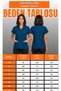 Women's V-Neck Bat Sleeve Fuchsia, Smoked, Khaki, Petrol Blue, Lycra Belinda Scrubs Nurse Single Base - 8