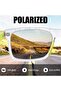 Rectangular Polarized Sunglasses for Men Women UV400 Protection | Material Composition TR90/A - 5