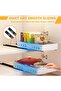 ® 3 Pieces Pull Out Cabinet Organizer Kitchen 3 Sizes No Drill Open Cabinet Shelf Trays Basket - 3