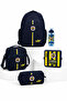 26789 Licensed 5-Piece School Bag Set Backpack Lunch Box Pen Holder Water Bottle Feed Bag