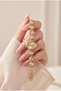 Women's Steel Watch Gold Color Premium Design Stone-Studded Vintage Luxury Old Money Classic Elegant Stylish Women's Wristwatch |   Limited Edition Special Collection 2026 - 4