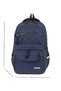 A+ Premium Quality 5-Compartment Navy Blue Water-Repellent Backpack with Water Bottle Compartment for Sports, Travel, Middle School, High School, Daily School Use 708 - 4
