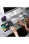 Wireless Charging Mouse Pad, Non-Slip Office Desk Pad with Fast Charging for Mouse and Phon - 5
