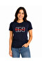 Believe in Yourself Premium Unisex T-Shirt 100% Cotton Modern Navy Blue T-Shirt - 2