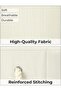 Large Capacity Wardrobe Clothes Organiser, Thickened Non-woven Closet Storage Box, Foldable Clothes - 4