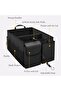 3-Compartment Collapsible Car Trunk Organizer, Storage Box with Adjustable Straps & Non-Slip Bottom, - 5