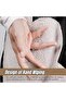 4 قطع من مآزر المطبخ للطهي مع منشفة لمسح اليدين - مآزر مقاومة للماء مع جيبين لمسح اليدين - 2