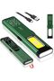 Flat EDC Torch, USB C Rechargeable Mini Flashlight, COB Work Light Ultra-Slim with Pocket Clip & Mag