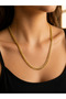 Steel Color Resistant Necklace Chain (55cm 6mm) - 4