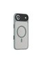 iPhone 17 Air Case Magsafe Supported Camera Raised Matte Anti-Fingerprint Silicone - 3