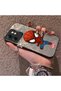 Infinix Hot 50I Compatible Spider Man Patterned Silicone Edge Hard Back Case Couple Phone Case - 2
