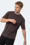 Kodex Men's Oversized Brown T-Shirt - 8