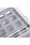 Egg Tray For Refrigerator, 32 Grid Double Layer Egg Holder, Large Capacity Storage Containe - 4
