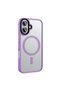 iPhone 16 Case Magsafe Supported Camera Raised Matte Anti-Fingerprint Silicone - 6
