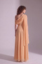 One-Shoulder Glitter Polka Dot Tulle A-Line Long Evening Dress - 2