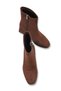 Luna Viven Women's Heeled Boots 0012851 Brown Suede - 5