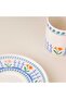 Kitchen Blue Flower 6-Person Coffee Cup - Colorful - 90 ml - 4