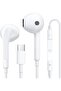 URBANNX Type C Headphones, Wired Earphones Type C with Microphone and Volume Control, In-Ear Earbuds
