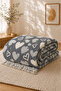 Hearted Muslin Bedspread 100% Cotton 240X260 - Pique - 7 Layers Filled - 5